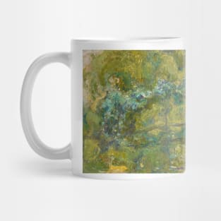 The Footbridge Over the Water-Lily Pond by Claude Monet Mug